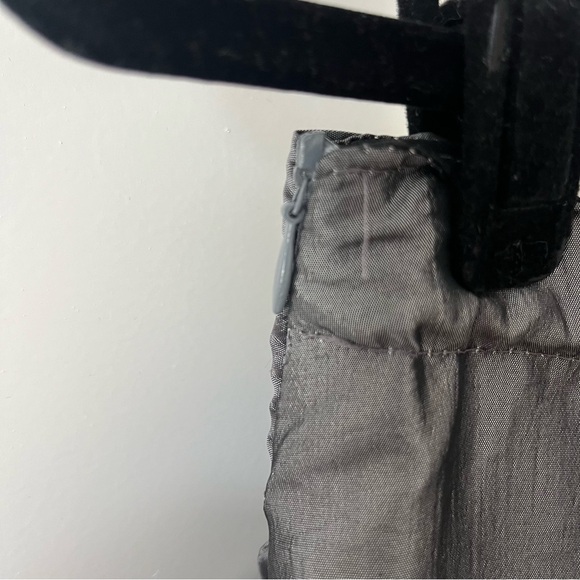 Boutique France Tulle Lined Tie Waist Bell Skirt Gray Sz 16 - Picture 9 of 16